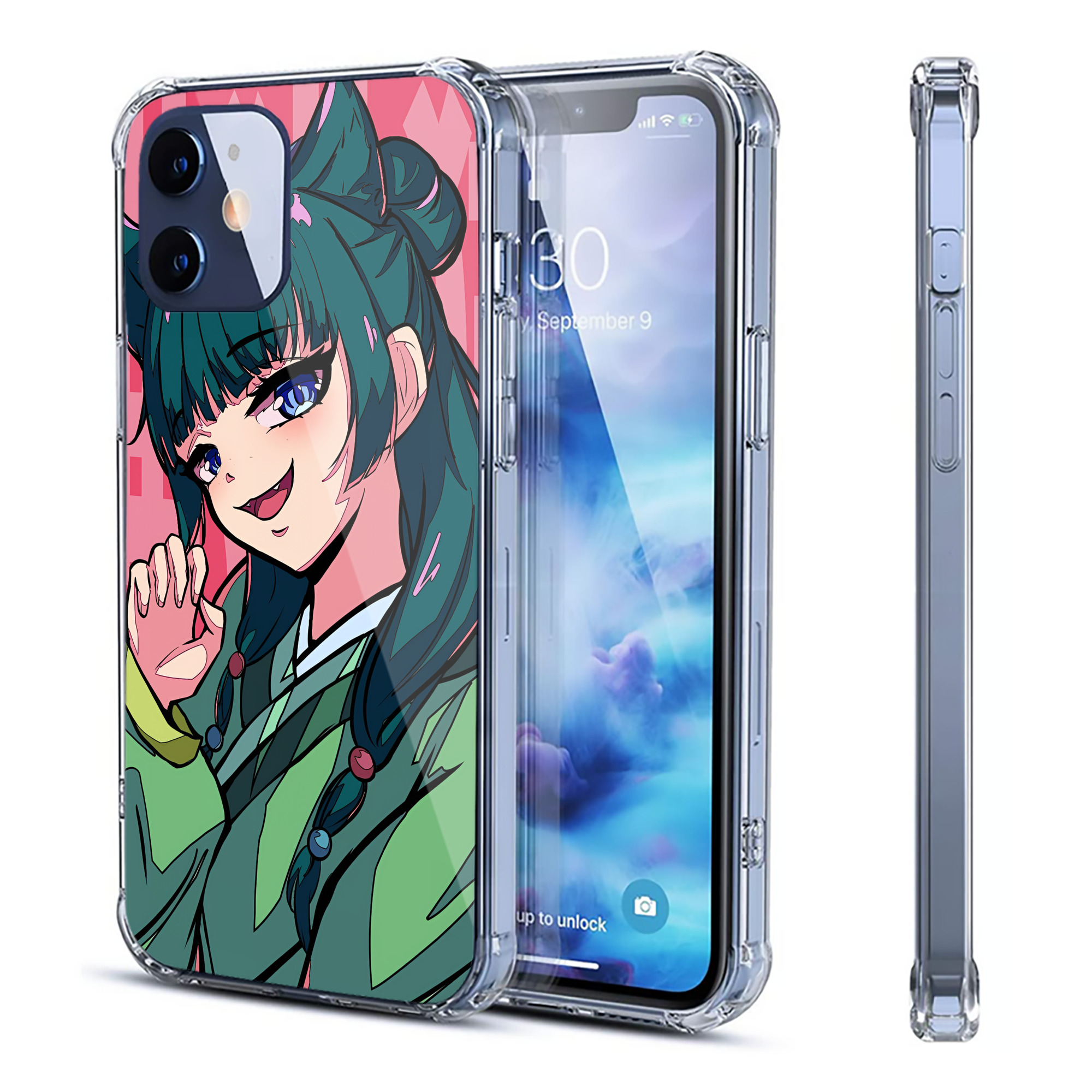 （画像用） 薬屋のひとりごと The Apothecary Diaries 【iPhone 12シリーズ対応】透明スマホケース（クリアソフトケース）